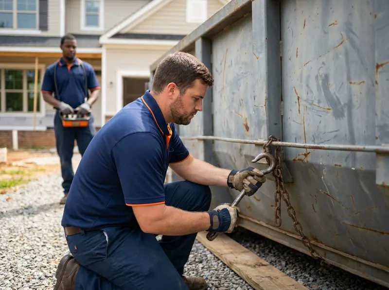 15-Yard Renovation Waste Containers in Greenville, SC