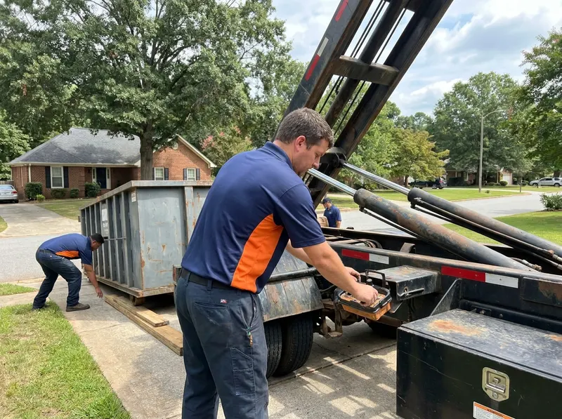 Driveway-Safe Roll-Off Delivery in Greenville, SC